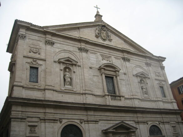 Church of San Luigi dei Francesi is located real close to the Pantheon and Piazza Navona