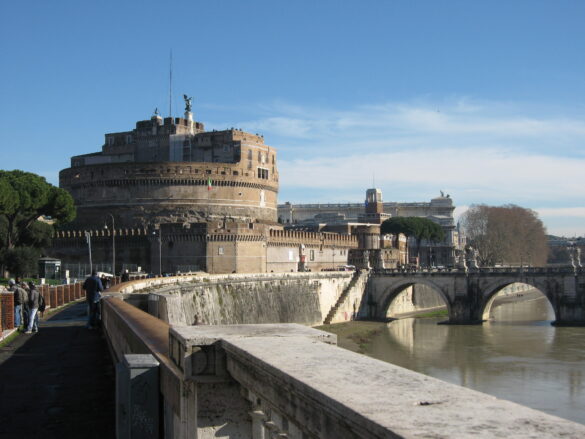 Sant' Angelo Castle in Rome Italy