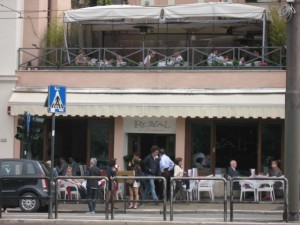 Royal restaurant with Colosseum view